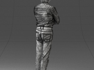 old man 0164 3D Model