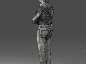 old man 0164 3D Model