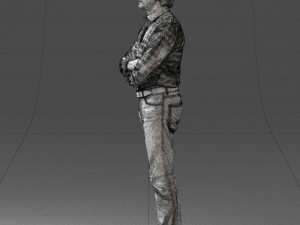 old man 0164 3D Model