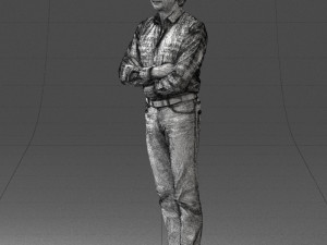 old man 0164 3D Model