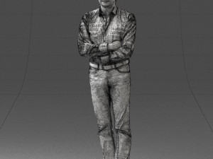 old man 0164 3D Model