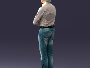 old man 0164 3d print ready 3D 프린트 모델