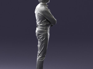 old man 0164 3d print ready 3D 프린트 모델