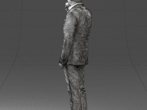 man with microphone 0167 Modelo 3D