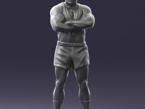 man in shorts 0168 3D Модель