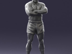 man in shorts 0168 3D Модель