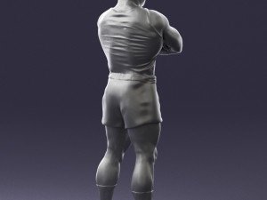 man in shorts 0168 3D Модель