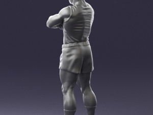 man in shorts 0168 3D Модель
