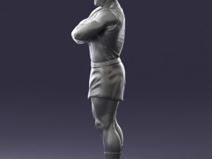 man in shorts 0168 3D Модель