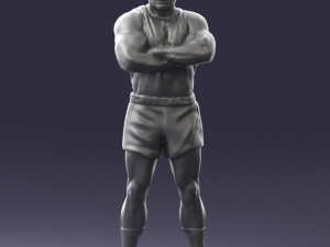 man in shorts 0168 3D Модель