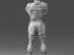 man in shorts 0168 3D Модель