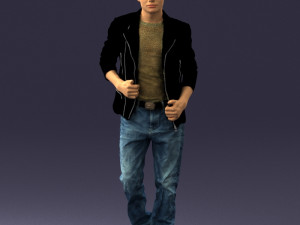 man in pose 0170 3Dモデル