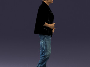 man in pose 0170 3D मॉडल