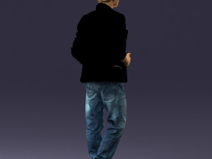 man in pose 0170 3D मॉडल