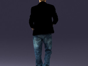 man in pose 0170 3D मॉडल
