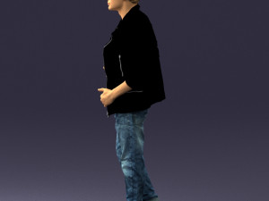 man in pose 0170 3D मॉडल
