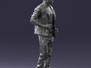 man in pose 0170 3D मॉडल