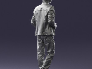 man in pose 0170 3D मॉडल