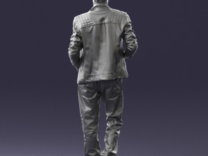 man in pose 0170 3D मॉडल