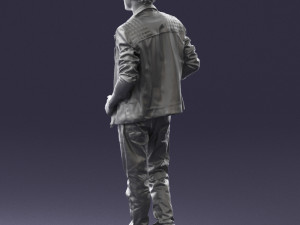 man in pose 0170 3D मॉडल