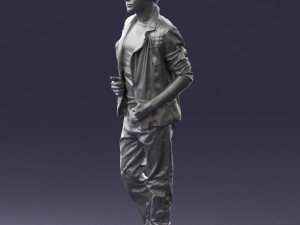 man in pose 0170 3D मॉडल