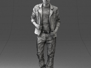 man in pose 0170 3D मॉडल