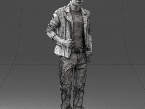 man in pose 0170 3D मॉडल