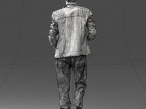 man in pose 0170 3D मॉडल