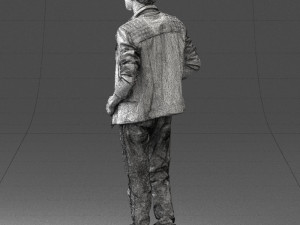 man in pose 0170 3D मॉडल