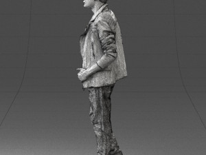 man in pose 0170 3D मॉडल