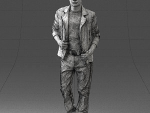 man in pose 0170 3D मॉडल