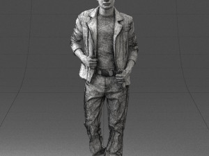 man in pose 0170 3D मॉडल