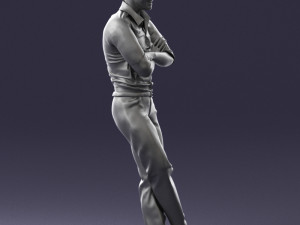 man in pose 0175 3D Модель