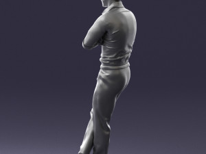 man in pose 0175 3D Модель