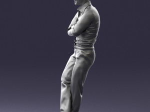man in pose 0175 3D Модель