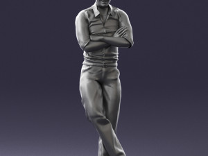 man in pose 0175 3D Модель