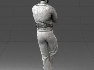 man in pose 0175 3D Модель