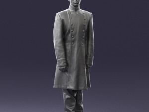 man in black suit 0179 3D 모델