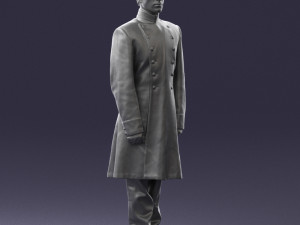 man in black suit 0179 3D 모델