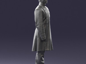 man in black suit 0179 3D 모델