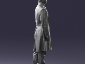 man in black suit 0179 3D 모델