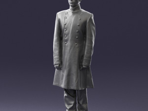 man in black suit 0179 3D 모델
