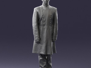 man in black suit 0179 3d print ready 3D-Druckmodell