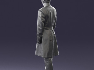 man in black suit 0179 3d print ready 3D-Druckmodell