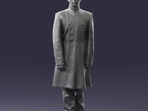 000515 Uniformed Doorman Character Hotel Staff or Guard 3d print ready 3D Print Model