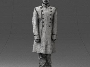 man in black suit 0179 3d print ready 3D-Druckmodell
