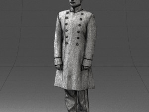 man in black suit 0179 3d print ready 3D-Druckmodell