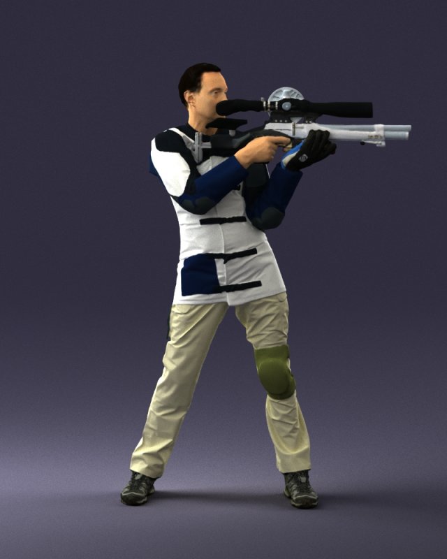 man with 0180 3d print ready Modello di stampa 3D .c4d .max .obj .3ds .fbx .stl .blend 