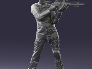 man with 0180 3d print ready Modello di stampa 3D