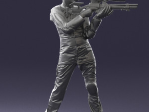 man with 0180 3d print ready Modello di stampa 3D